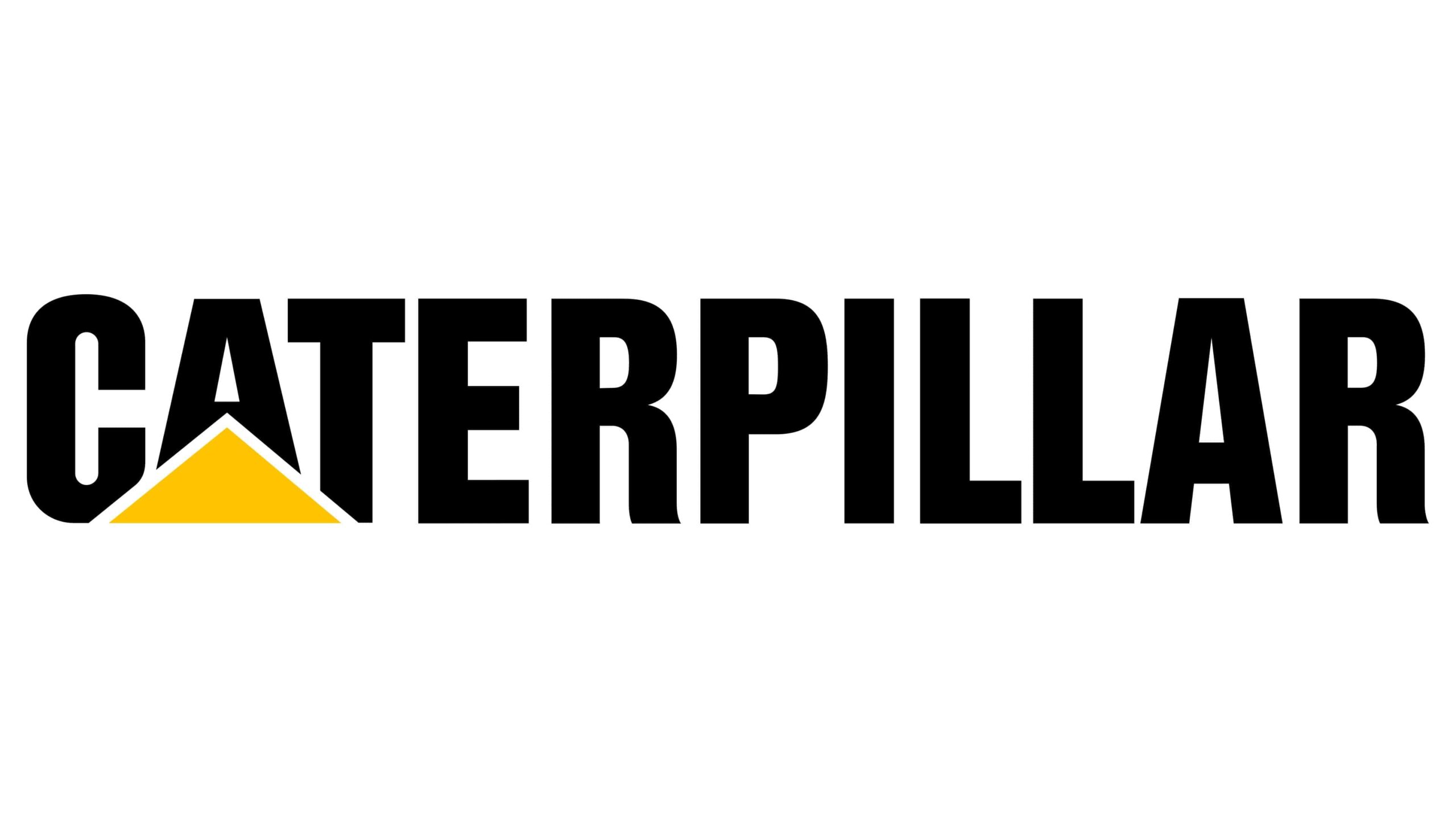 caterpillar logo 1989 present